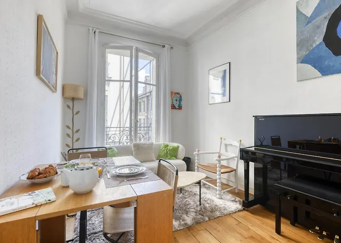 Lovely & Quiet 1 Bdr Flat At The Luxury 16th Appartement